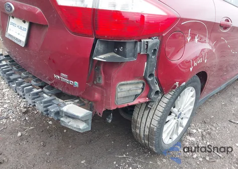 2013 Ford C-Max Hybrid Se from USA, damaged, VIN 1FADP5AU4DL533491